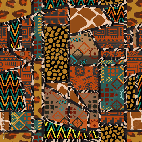 geometric seamless pattern