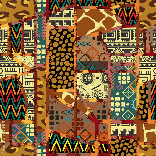 geometric seamless pattern