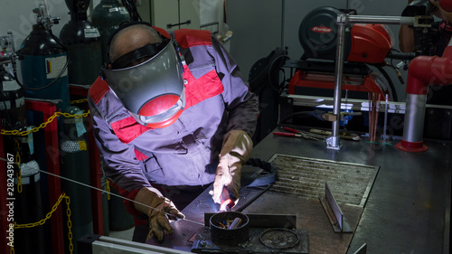 Gas tungsten arc welding (GTAW), also known as tungsten inert gas (TIG) welding, is an arc .When used with alternating current, argon shielding results in high weld quality and good appearance.