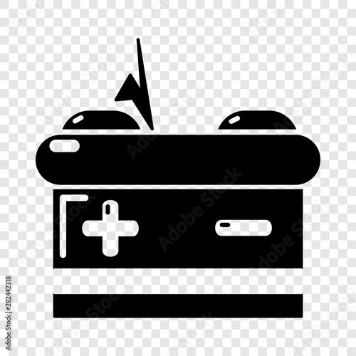 Battery icon. Simple illustration of battery vector icon for web