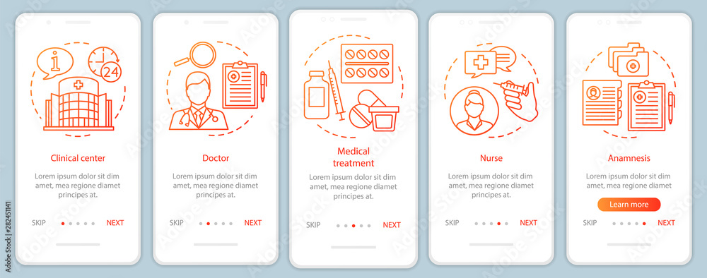 Medicine and healthcare onboarding mobile app page screen with linear concepts. Call, select, pay, receive, enjoy. Steps graphic instructions. UX, UI, GUI vector template with illustrations Medicine and healthcare onboarding mobile app page screen with linear concepts. Call, select, pay, receive, enjoy. Steps graphic instructions. UX, UI, GUI vector template with illustrations