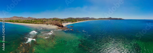 Fototapeta Naklejka Na Ścianę i Meble -  Enormous Beach in Costa Rica, Conchal and Brasilito