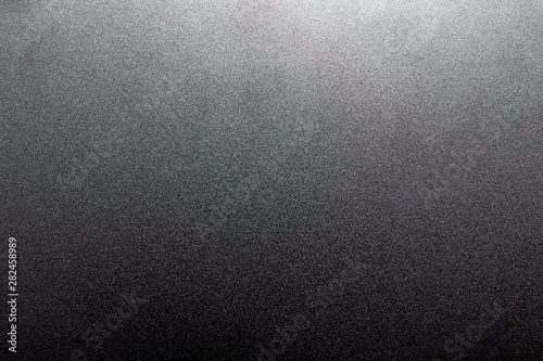 Graphite grey textured surface, anodised aluminum photo