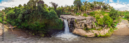 Tegenungan waterfall located in Gianyar regency Bali photo