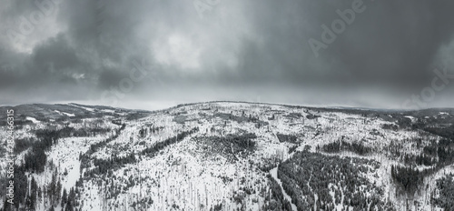 The Sumava National Park or Bohemian Forest National Park is a national park in the South Bohemian regions of the Czech Republic  along the border with Germany and Austria. NP is protcted by UNESCO. photo