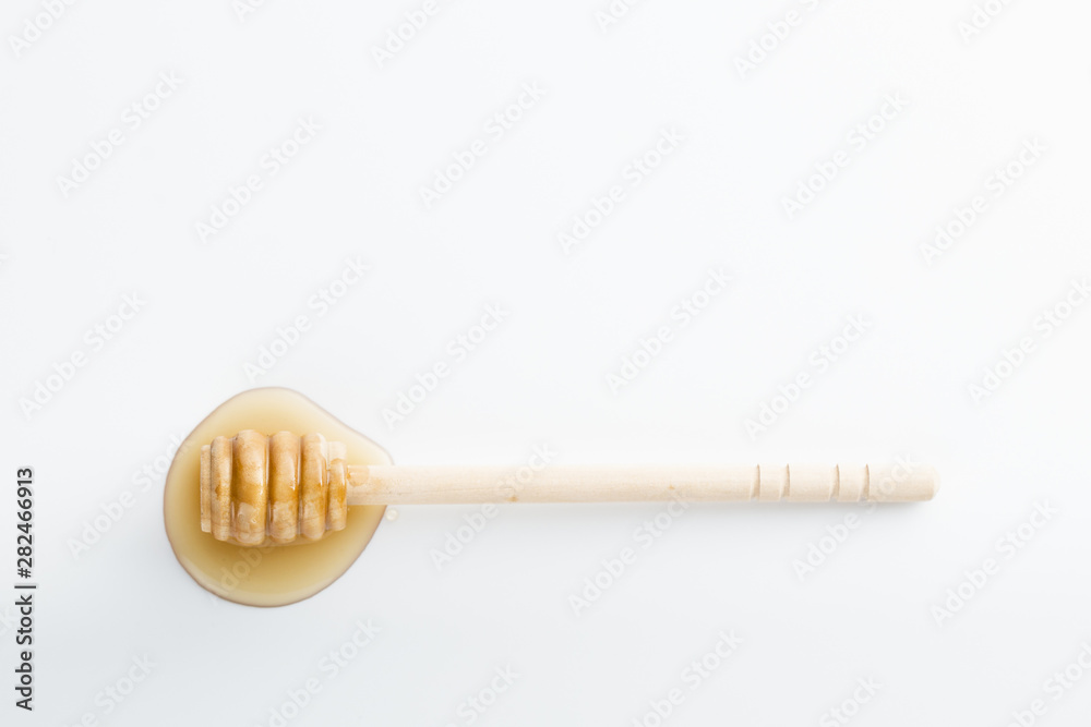 Beech stick filled with sweet honey Beech stick filled with sweet honey