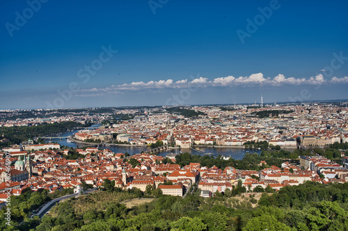 Prague Old Town And Vltava Rive