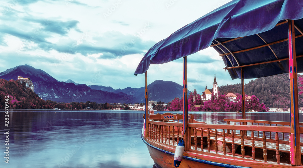 Naklejka premium Bled