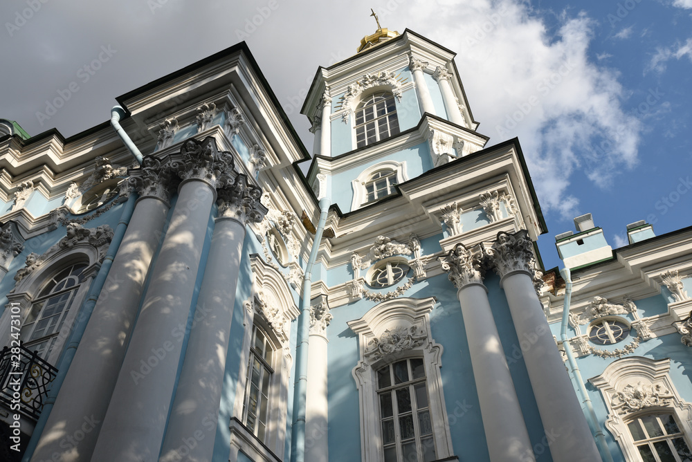 Eglise saint Nicolas des Marins à Saint-Pétersbourg, Russie