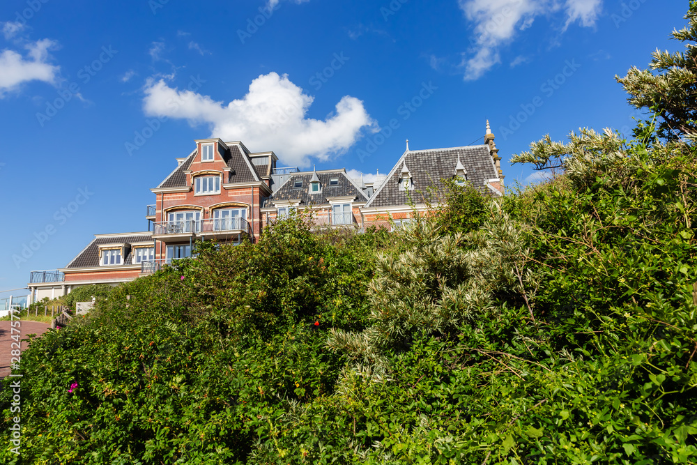 grand mansion in the dunes of Domburg, Netherlands