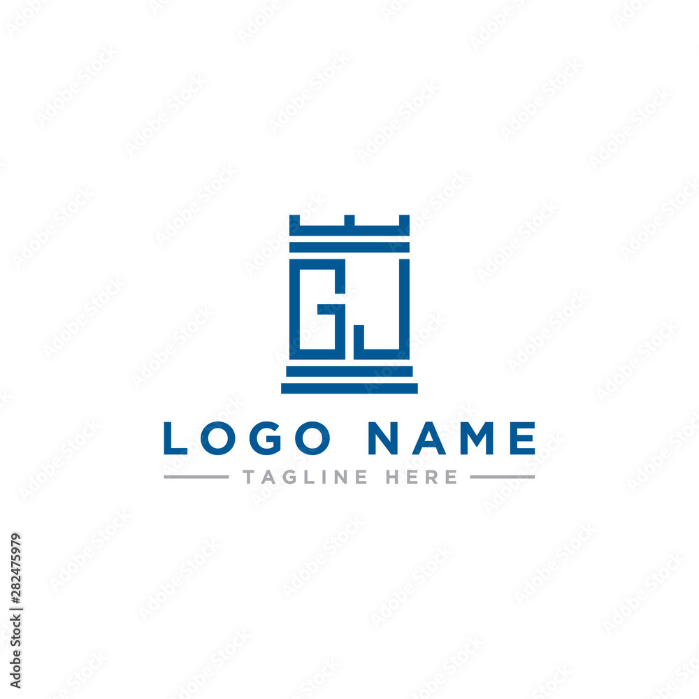 Inspiring company logo designs from the initial letters of the GJ logo icon. -Vectors Inspiring company logo designs from the initial letters of the GJ logo icon. -Vectors