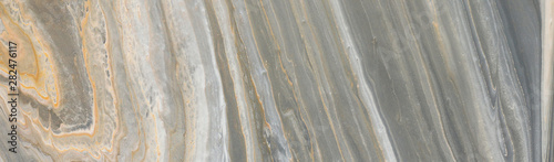 Panel kuchenny z motywem photography of abstract marbleized effect background. black, gray, gold and white creative colors. banner