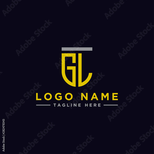 Inspiring company logo design from the initial letters GL logo icon. -Vectors