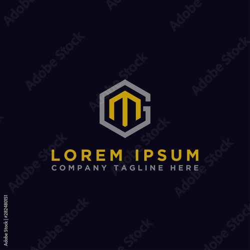 inspiring logo designs for companies from the initial letters of the GM logo icon. -Vectors