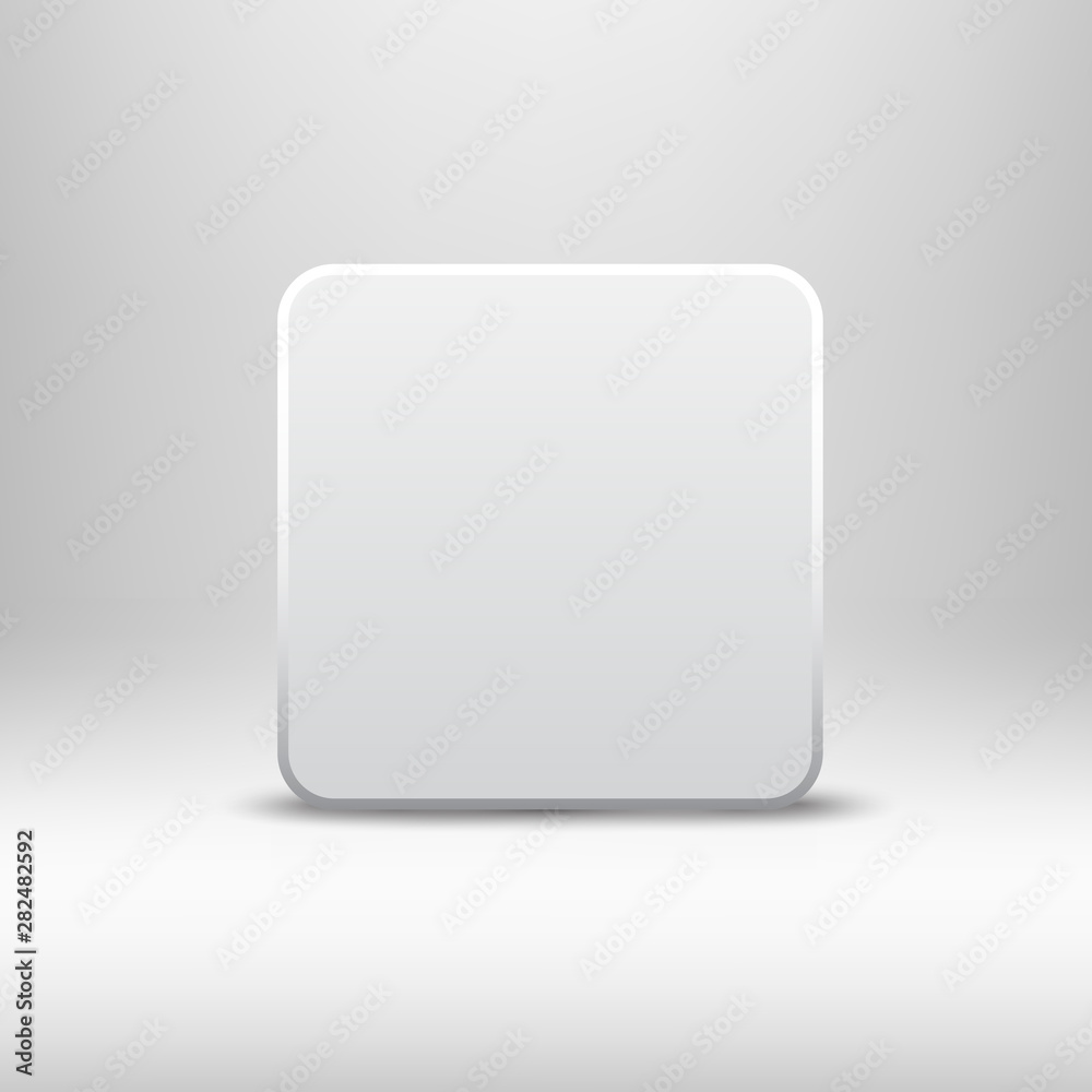 Empty White App Button Icon 2 Empty White App Button Icon 2