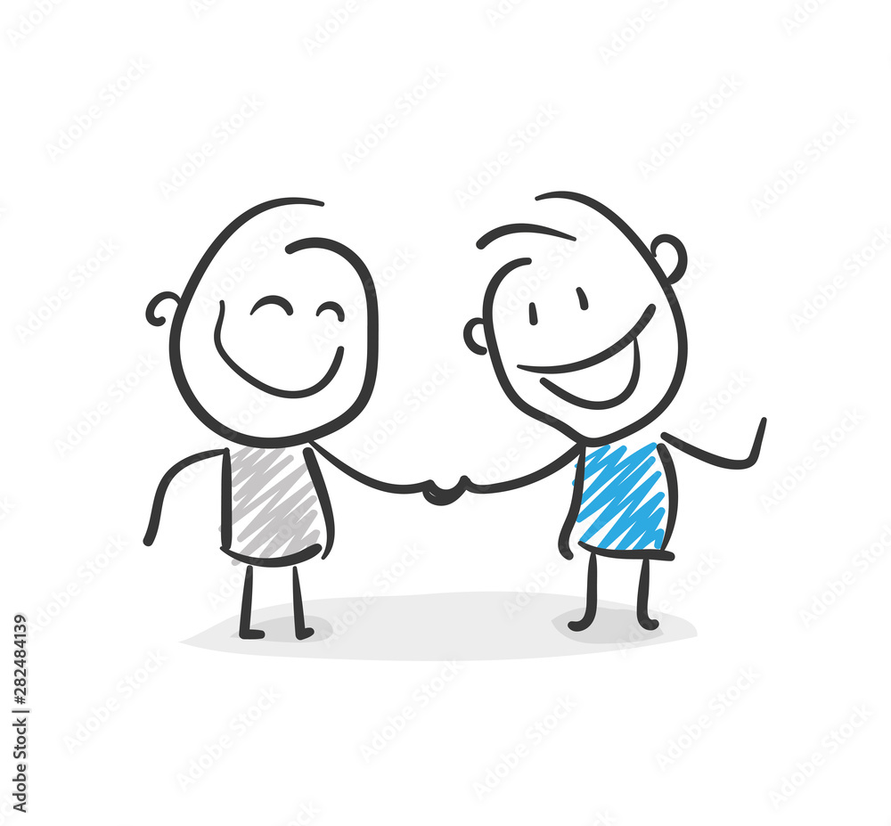 Stickman Blue: Deal, Friendship. (Nr. 14) Stickman Blue: Deal, Friendship. (Nr. 14)