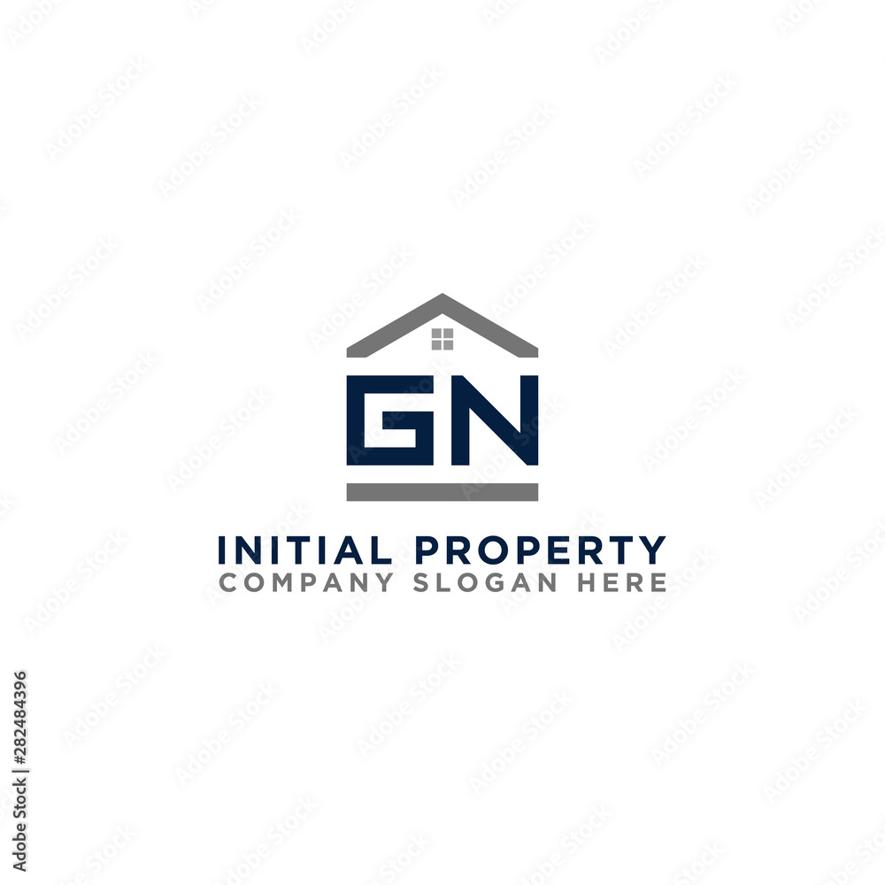 Logo template vector Design, property, real estate with the initials SC - Vector Logo template vector Design, property, real estate with the initials SC - Vector