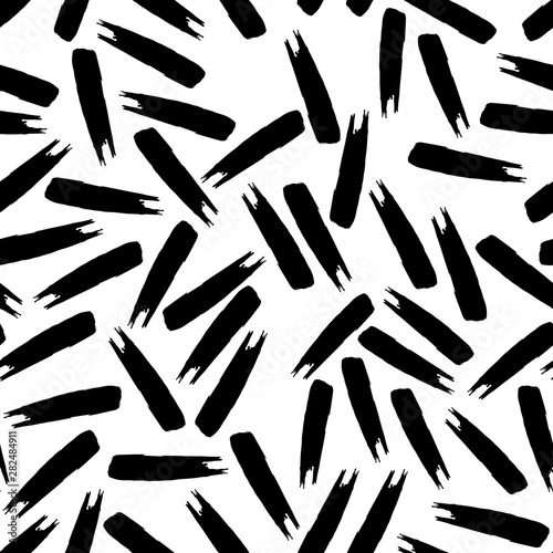 Black and white seamless pattern design. Use it in packaging  fabric  web design.