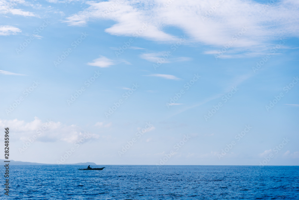 Fishing in the blue waters of Philippine Sea