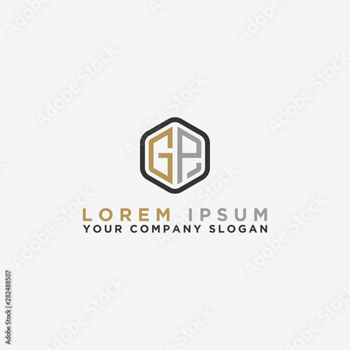 Inspiring company logo design from the initial letters of the GP logo icon. -Vectors