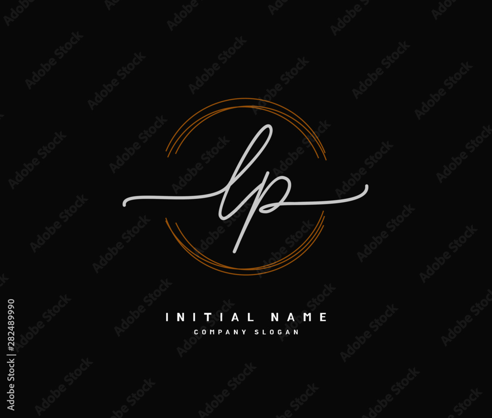 L P LP Beauty vector initial logo, handwriting logo of initial signature, wedding, fashion, jewerly, boutique, floral and botanical with creative template for any company or business. L P LP Beauty vector initial logo, handwriting logo of initial signature, wedding, fashion, jewerly, boutique, floral and botanical with creative template for any company or business.
