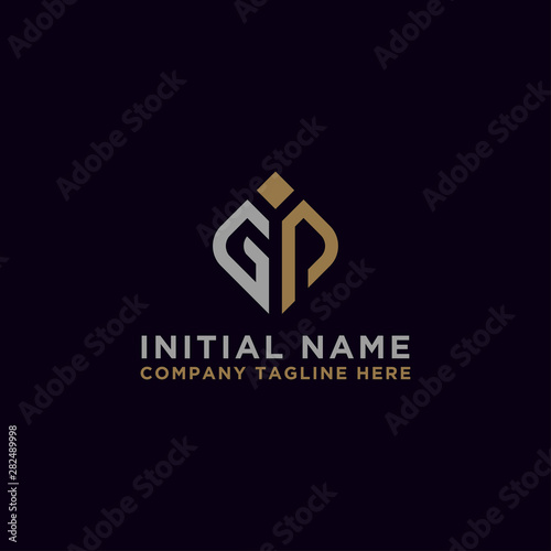 Inspiring company logo design from the initial letters of the GP logo icon. -Vectors