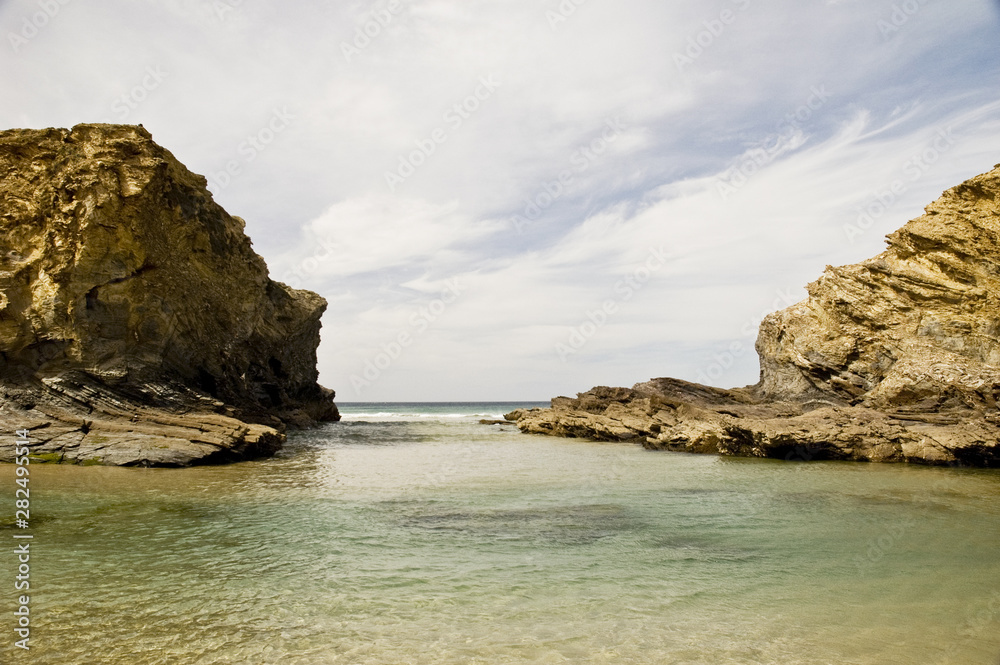 Landscapes of the Alentejana coast of Portugal