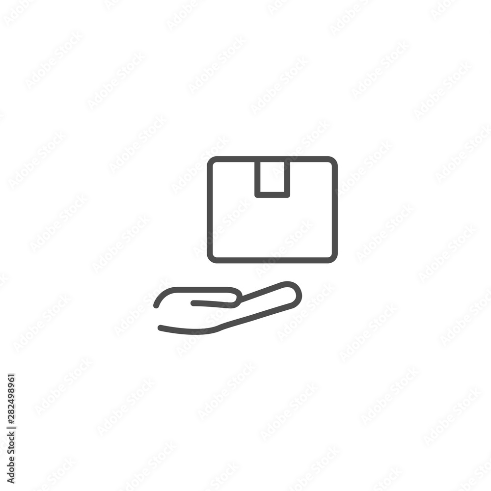 delivery shipping icon vector illustration