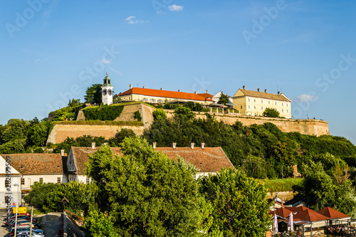 Petrovaradin, Serbia - July 17. 2019: Petrovaradin fortress