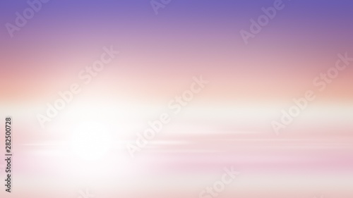 Sunset gradient background ...