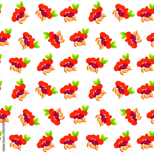 Seamless pattern of peanuts , for wrapping paper, wallpaper, fabric pattern, backdrop, print, gift wrap, cover of notebook, envelope