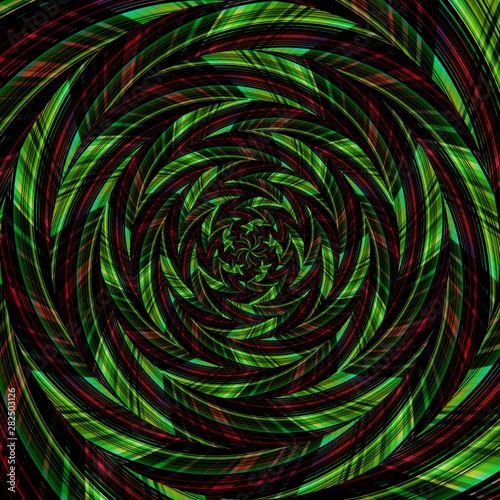 Spiral swirl pattern background abstract  illustration surreal.