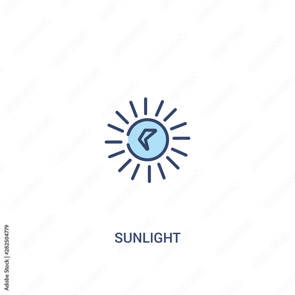 sunlight concept 2 colored icon. simple line element illustration. outline blue sunlight symbol. can be used for web and mobile ui/ux. sunlight concept 2 colored icon. simple line element illustration. outline blue sunlight symbol. can be used for web and mobile ui/ux.