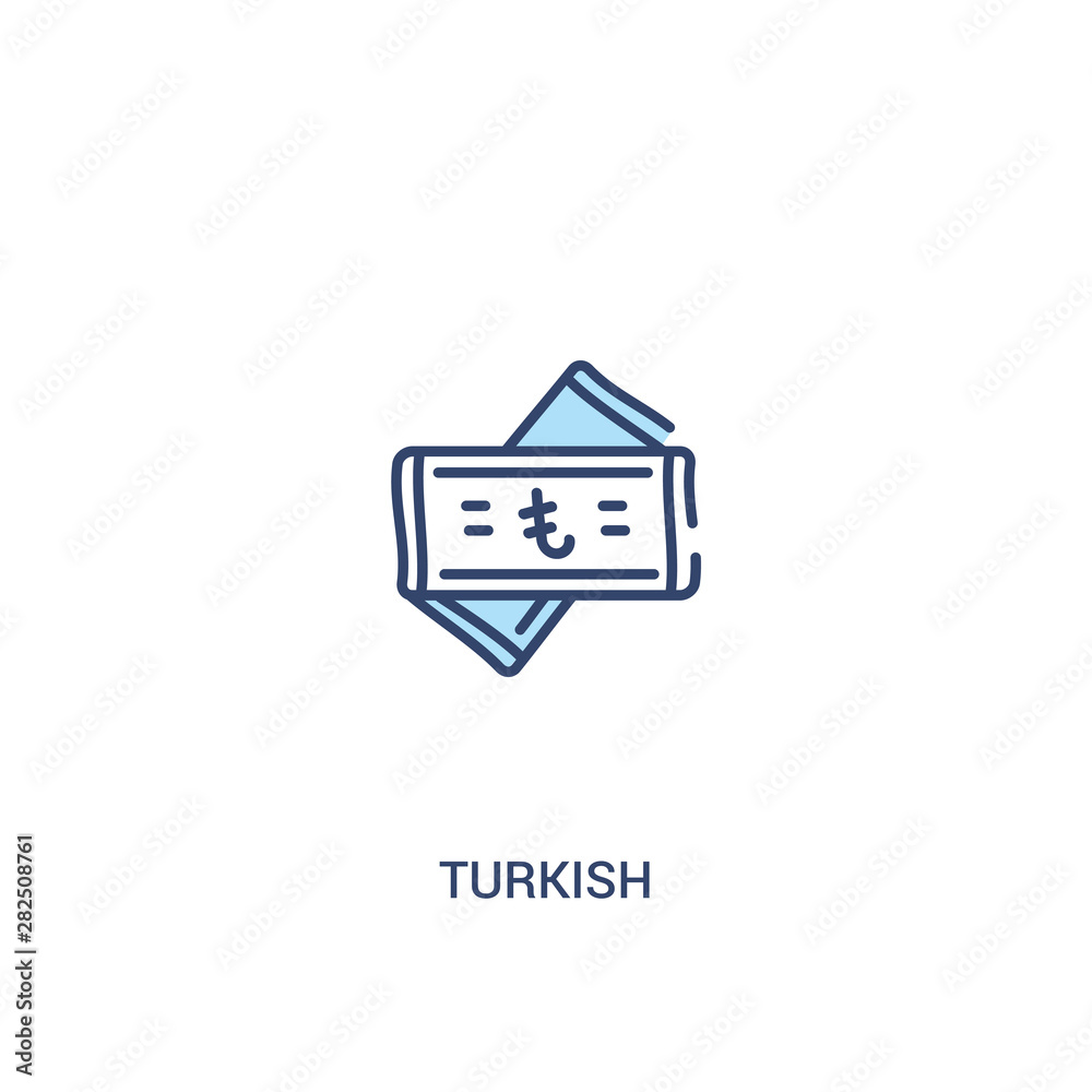 turkish concept 2 colored icon. simple line element illustration. outline blue turkish symbol. can be used for web and mobile ui/ux. turkish concept 2 colored icon. simple line element illustration. outline blue turkish symbol. can be used for web and mobile ui/ux.