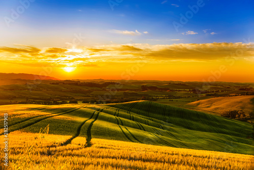 Italy. Rural landscapes of Tuscany