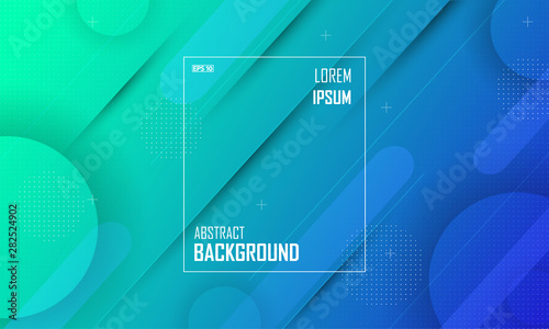 Colorful geometric background. Liquid abstract background design. Fluid vector gradient design for banner, post