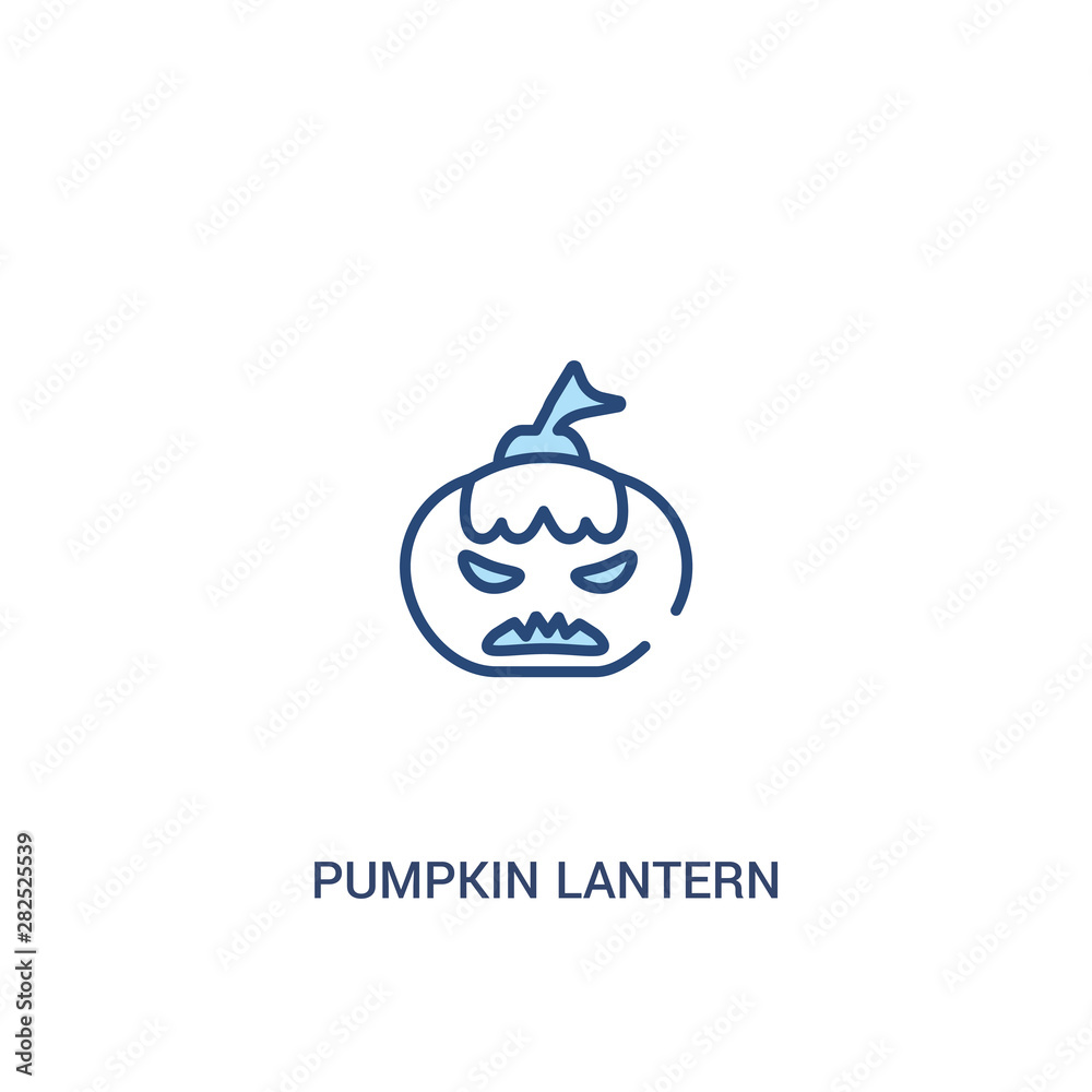pumpkin lantern concept 2 colored icon. simple line element illustration. outline blue pumpkin lantern symbol. can be used for web and mobile ui/ux. pumpkin lantern concept 2 colored icon. simple line element illustration. outline blue pumpkin lantern symbol. can be used for web and mobile ui/ux.