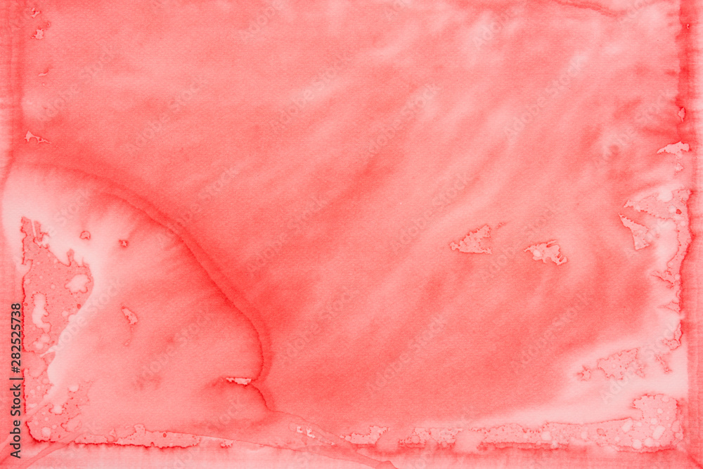 red ink watercolor painted on paper background texture red ink watercolor painted on paper background texture