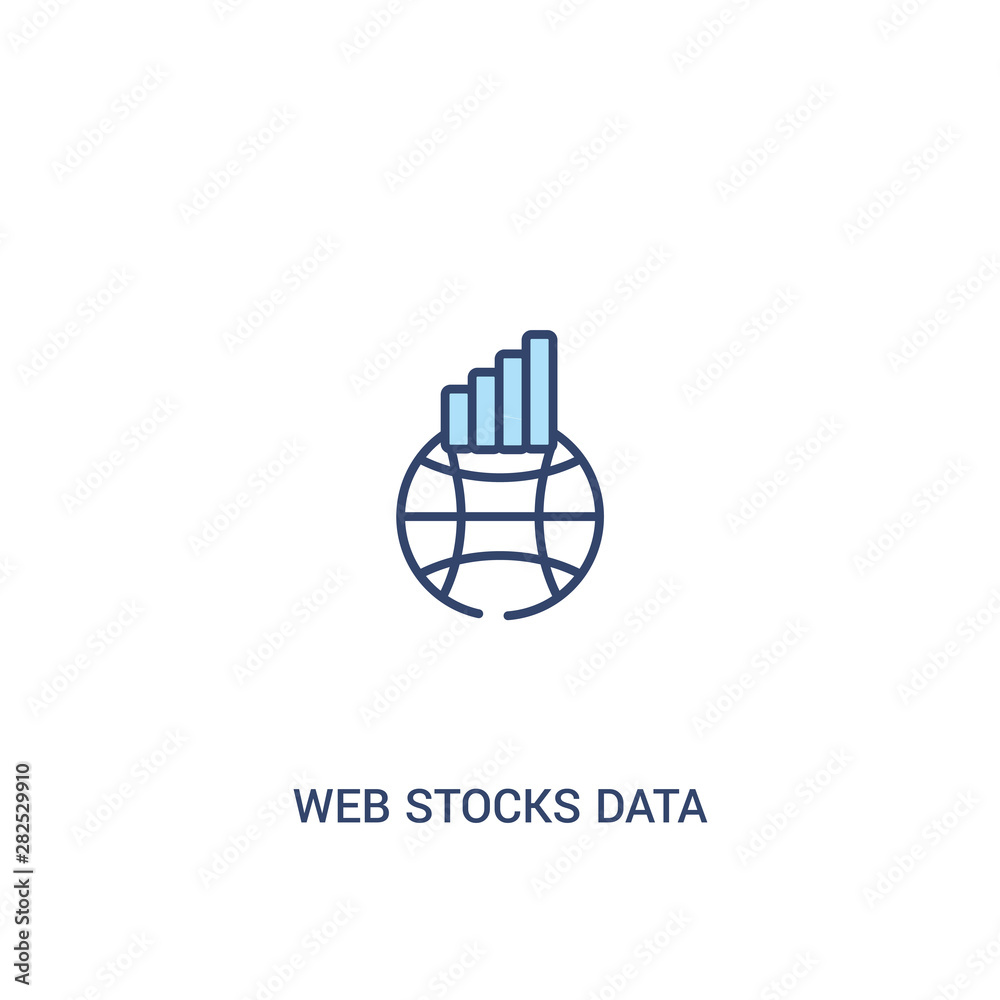 web stocks data line graphic interface concept 2 colored icon. simple line element illustration. outline blue web stocks data line graphic interface symbol. can be used for web and mobile ui/ux. web stocks data line graphic interface concept 2 colored icon. simple line element illustration. outline blue web stocks data line graphic interface symbol. can be used for web and mobile ui/ux.
