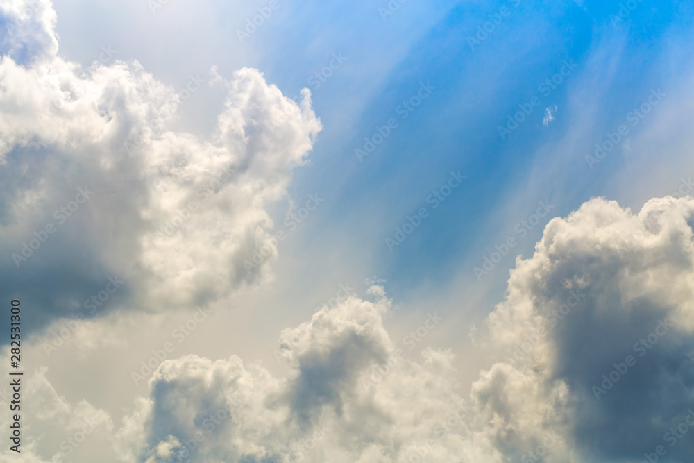 Obraz premium Clouds on sky
