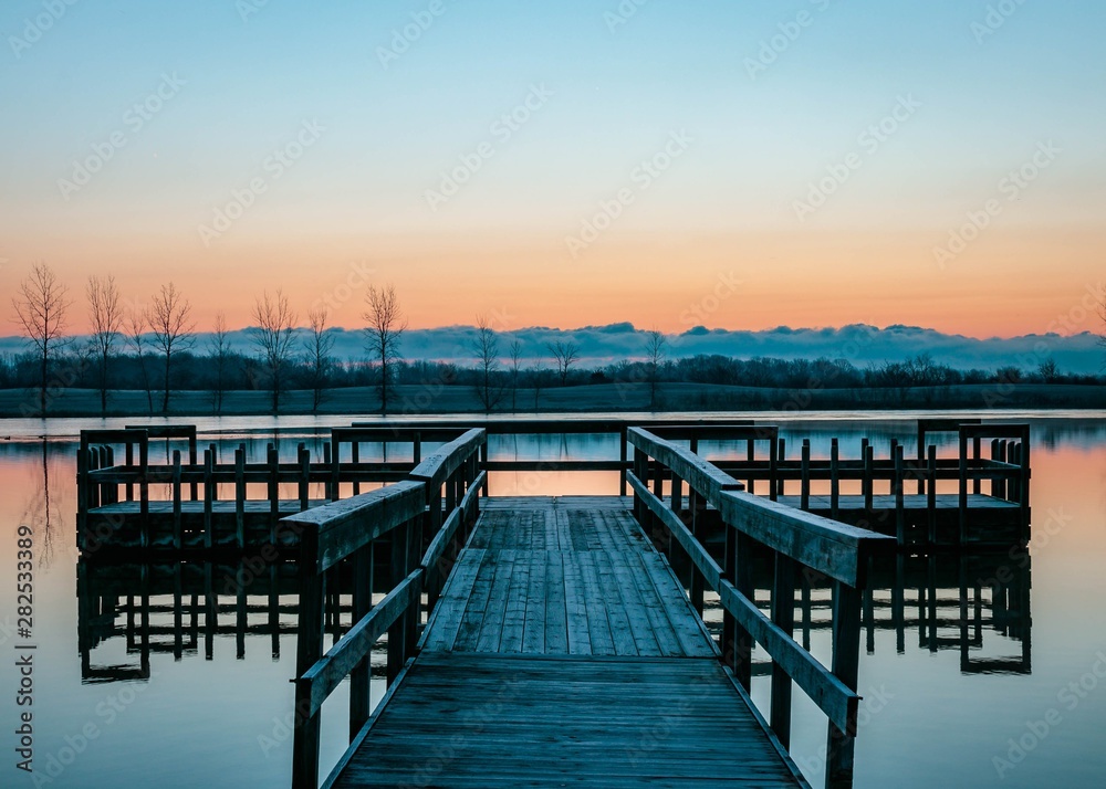 Obraz premium Pier Maumee Bay