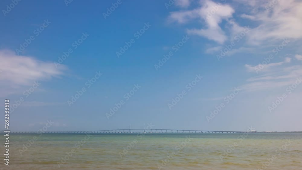 country longest traffic water bridge zhuhai macau hong kong panorama timelapse 4k china country longest traffic water bridge zhuhai macau hong kong panorama timelapse 4k china