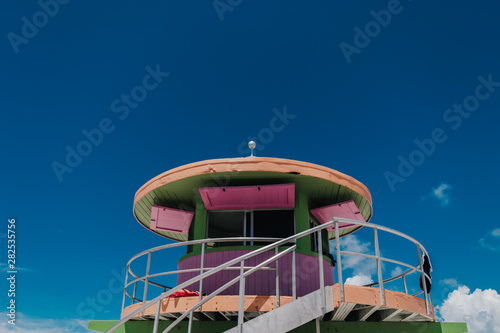 Beach lifeguard post
