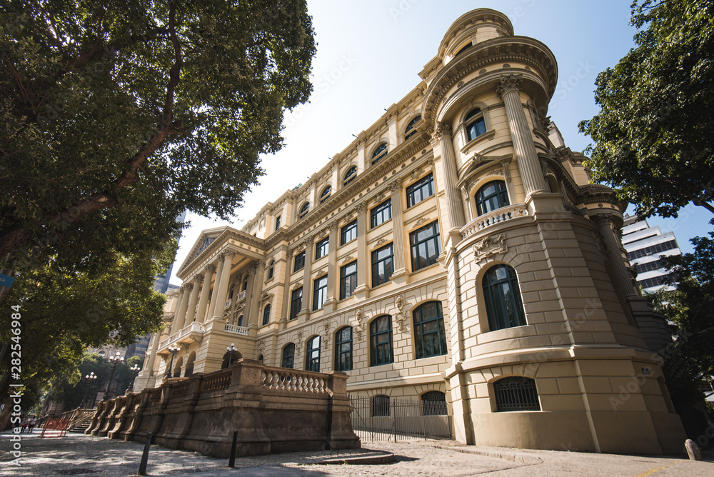 National Library Building in Downtown Rio de Janeiro, Brazil National Library Building in Downtown Rio de Janeiro, Brazil