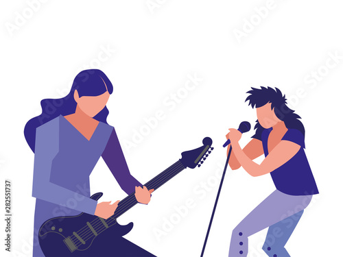 people musicians concert event design