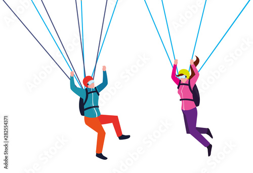 people extreme sport and lifestyle