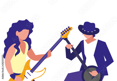 people musicians concert event design