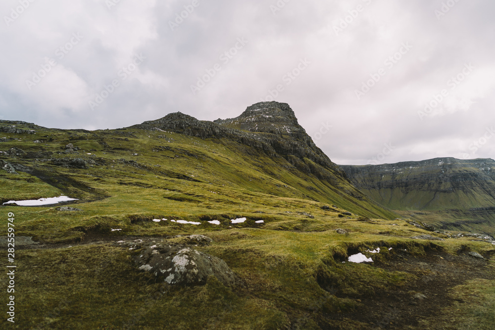 Moody Landscape Faroe Islands