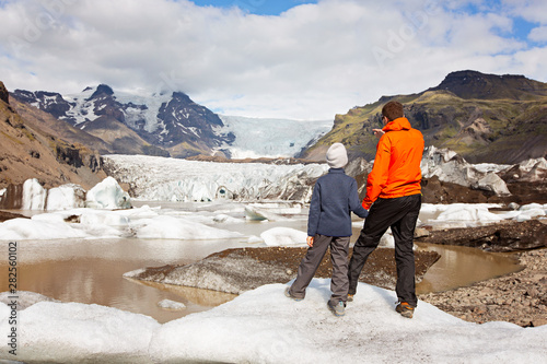 family in iceland