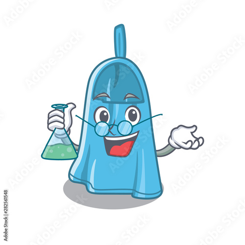 Professor hand towel with the character shape